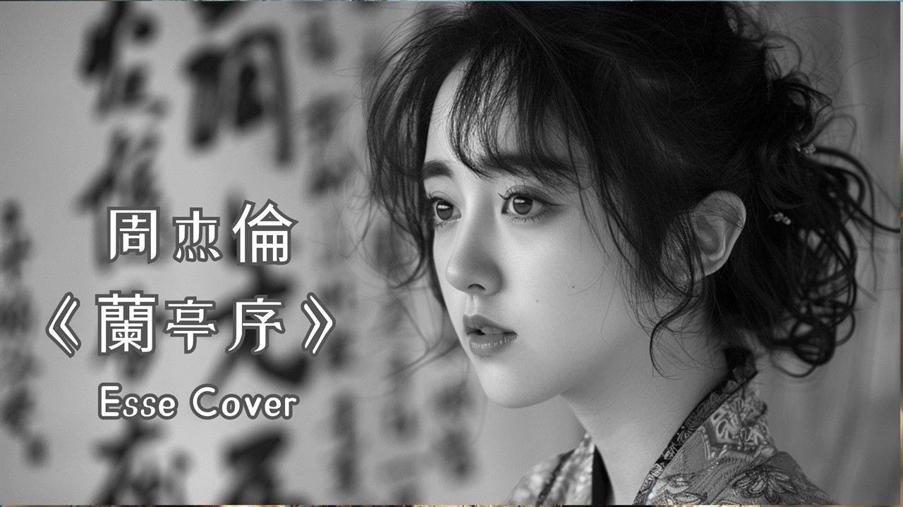 Esse Cover 周杰倫《蘭亭序》情字何解，怎落筆都不對。而我獨缺你一生的了解 #jaychou #翻唱