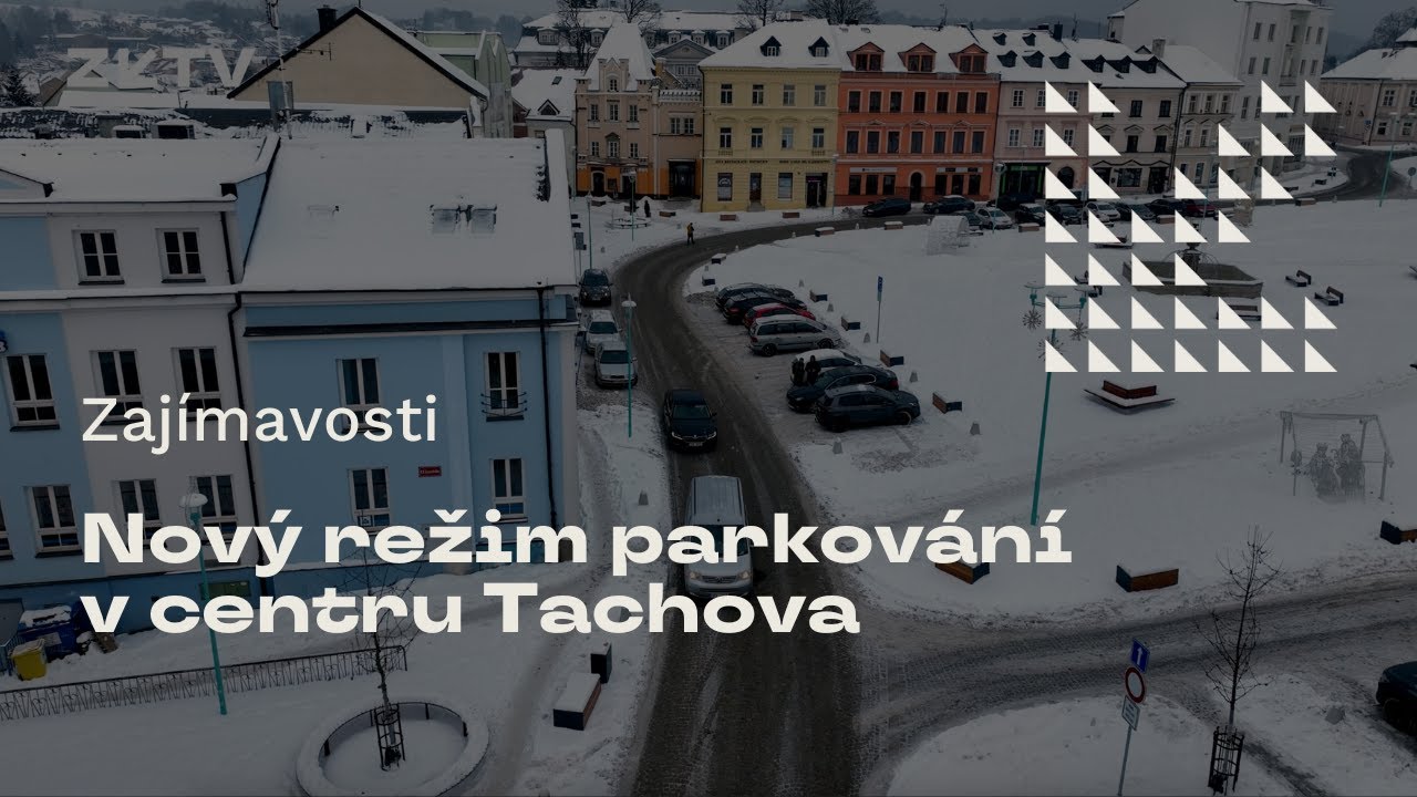 Nový režim parkování v centru Tachova
