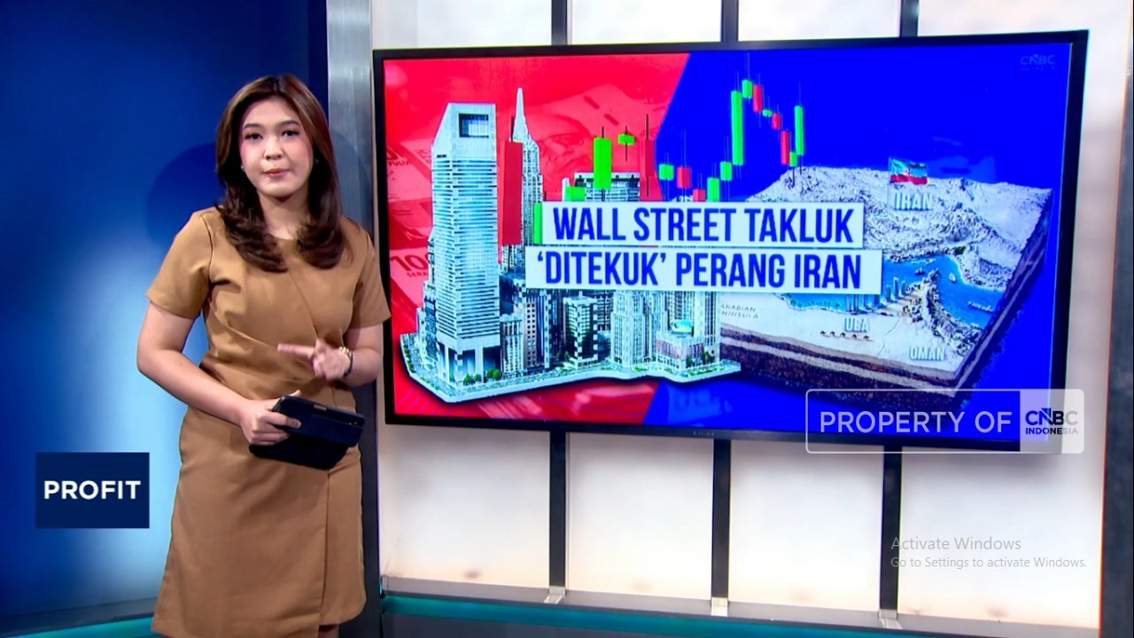 Wall Street Takluk 'Ditekuk' Perang Iran