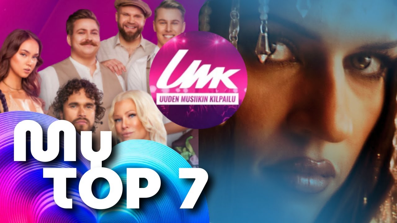MY TOP 7 - Uuden Musiikin Kilpailu 2026 (Before the show)