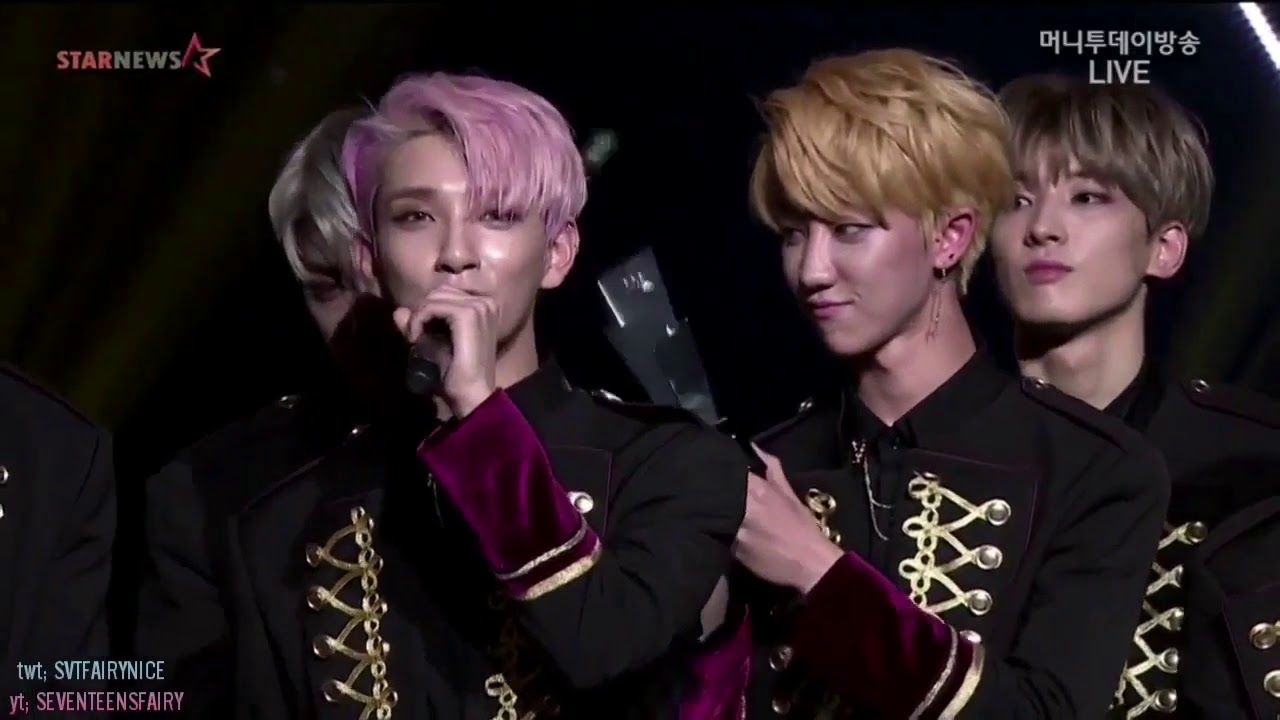 Seventeen Joshua speaking english ( Award Show Edition)