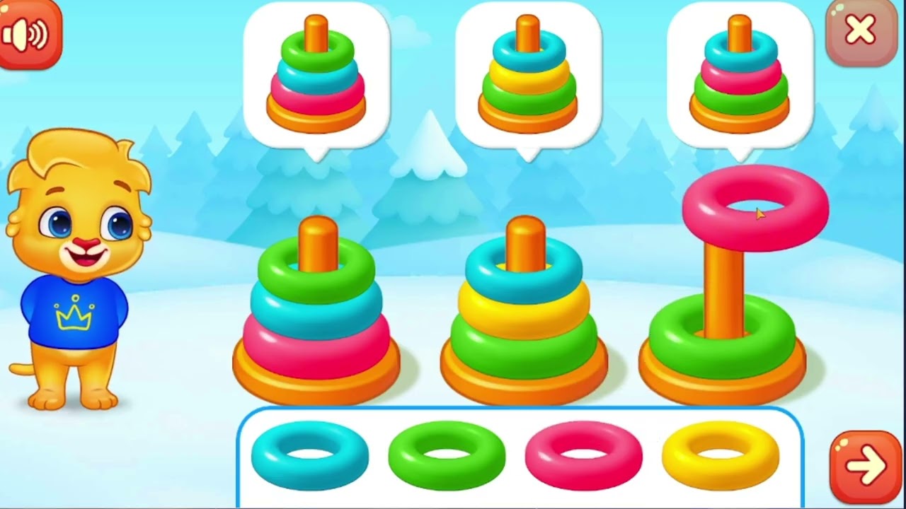 Instructions for Playing Puzzle Games, Logic Math Games, Kids Games - Part 4