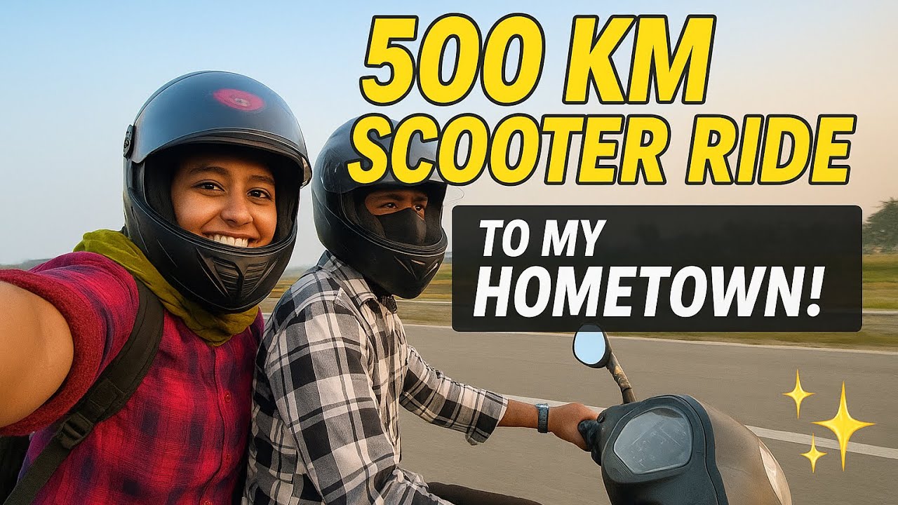 500 km scooter ride 🏍️| Pooja pant Vlog