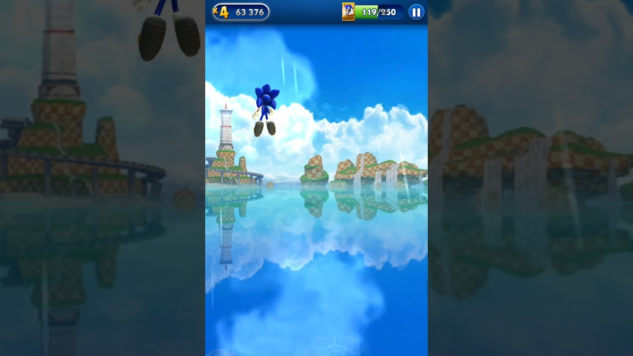 [БОЛЕЕ КОМПАКТНАЯ ВЕРСИЯ] Глюк в битве с боссом в Sonic Dash, часть 3