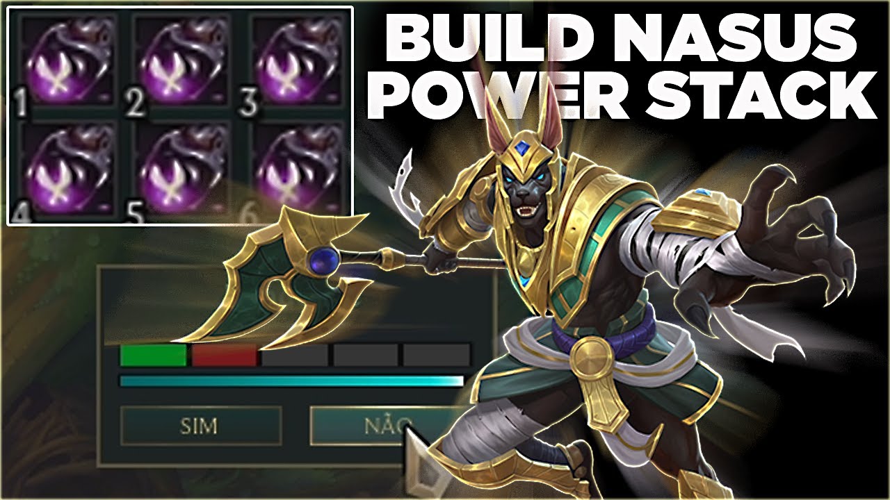 NASUS BUILD DAS PARTICULAS NÃO EXISTE FF