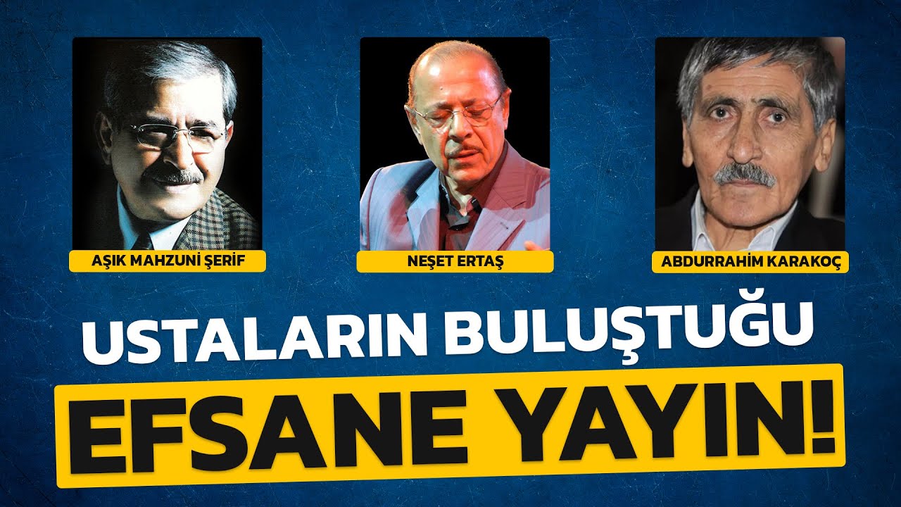 Neşet Ertaş canlı yayına bağlanıp Abdurrahim Karakoç'a övgüler yağdırdı