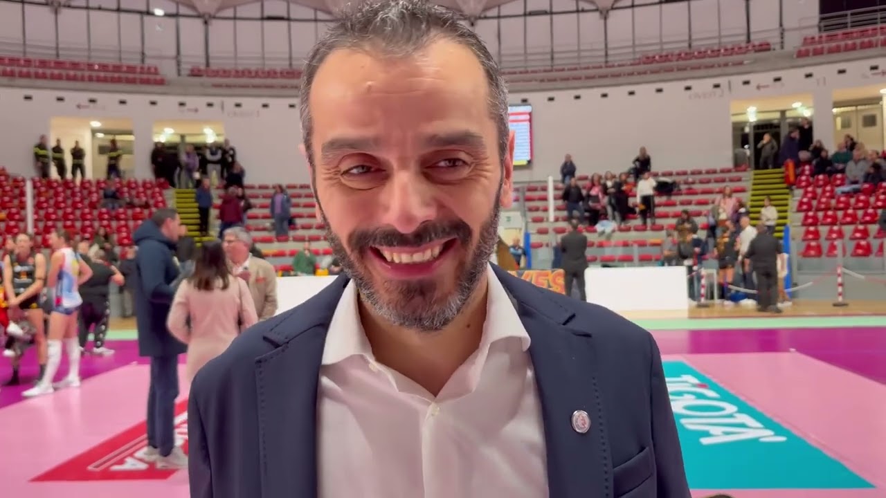 Coach Gaspari commenta la vittoria con Smi Roma Volley