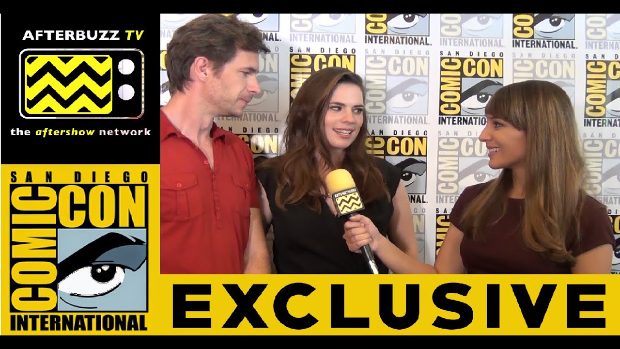 Hayley Atwell and James D'Arcy (Agent Carter) @ San Diego Comic Con 2015