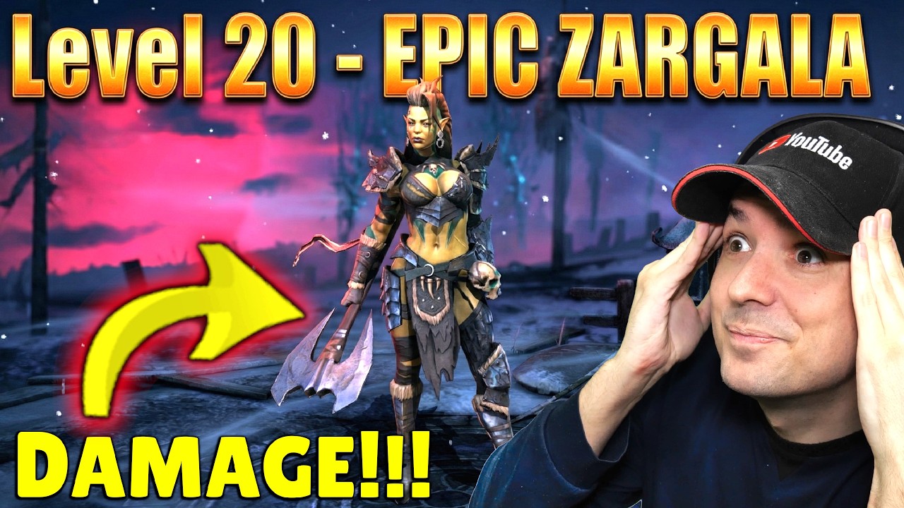 MANNI bekommt ZARGALA Level 20 Epic Damage [RAID: Shadow Legends]