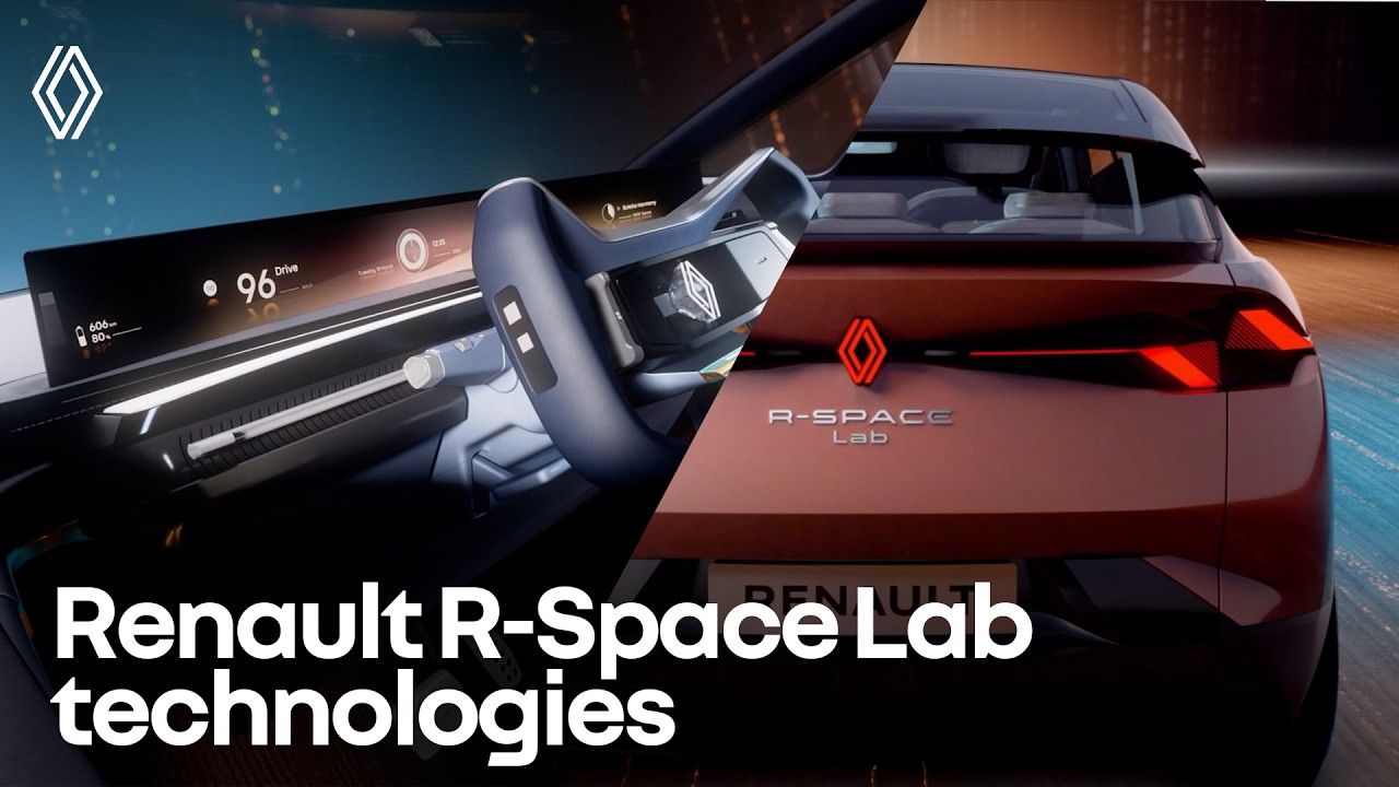 Лаборатория Renault R-Space | Подключенная, высокотехнологичная и ориентированная на пассажира ка...