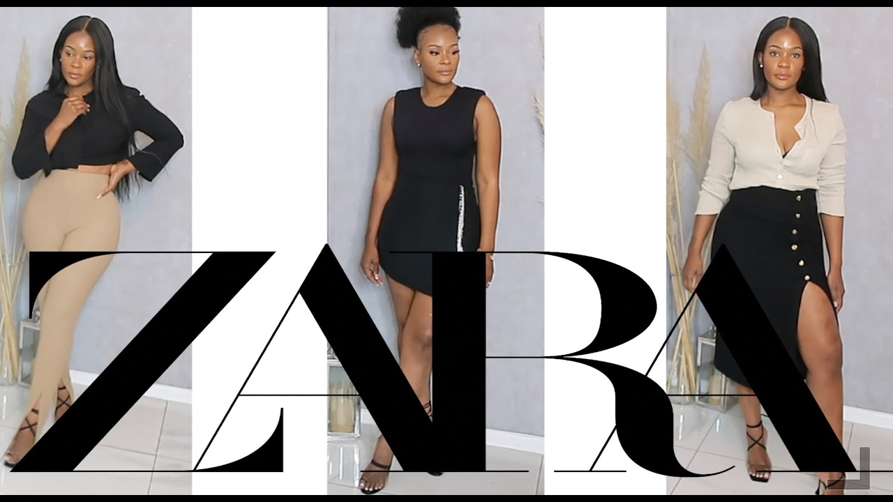 NEW IN ZARA TRY ON HAUL | DYMUND