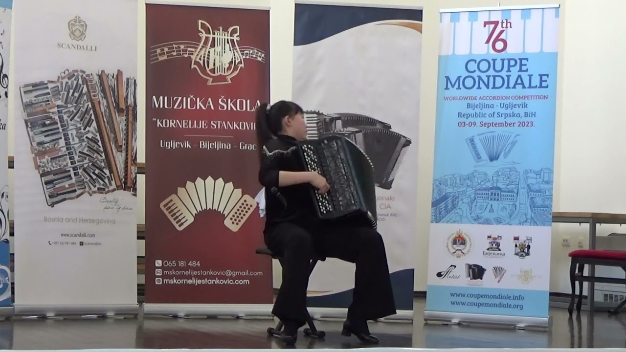 Li Yijin - China - Junior Coupe Mondiale 2023 - Round I