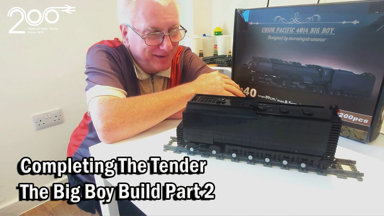 Is Building a 3200 Piece BIG BOY Locomotive REALLY That Hard ? Part 2