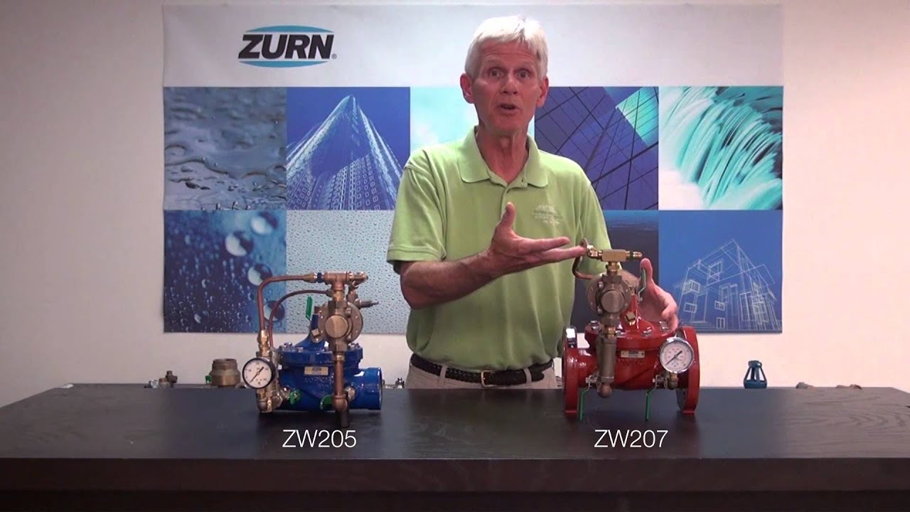 Zurn Wilkins ZW205 and ZW207 Automatic Control Valves