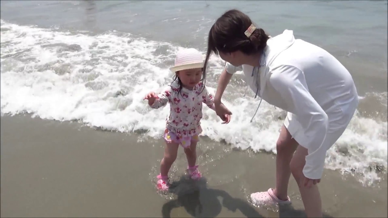 2歳7ヶ月☆初めての海