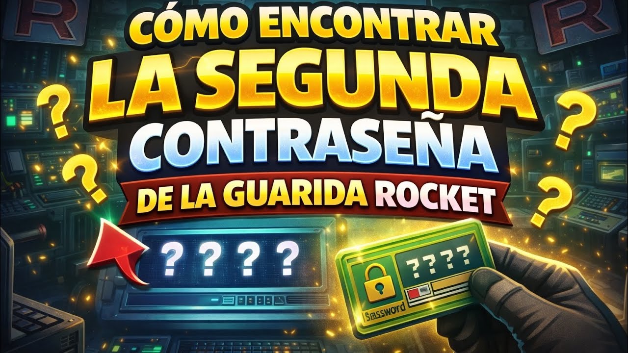 Cómo Encontrar la Segunda Contraseña de la Guarida Rocket en PokeMMO 🔐(Guía Completa)#pokemmo#viral 