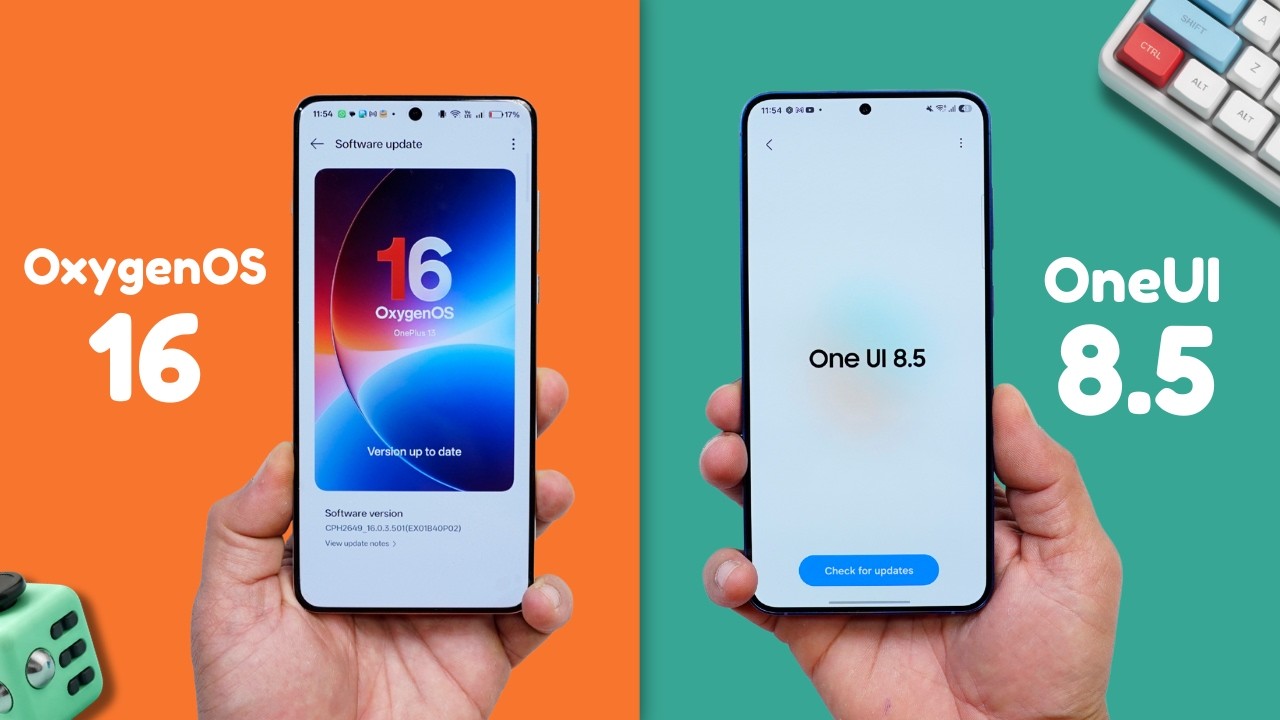 OnePlus доминирует с OxygenOS 16! 🔥 Samsung One UI 8.5 отстаёт?