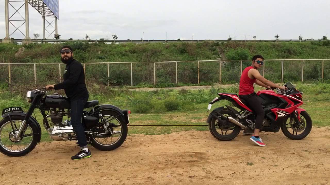 Bullet 1988 350cc vs Pulsar Rs200
