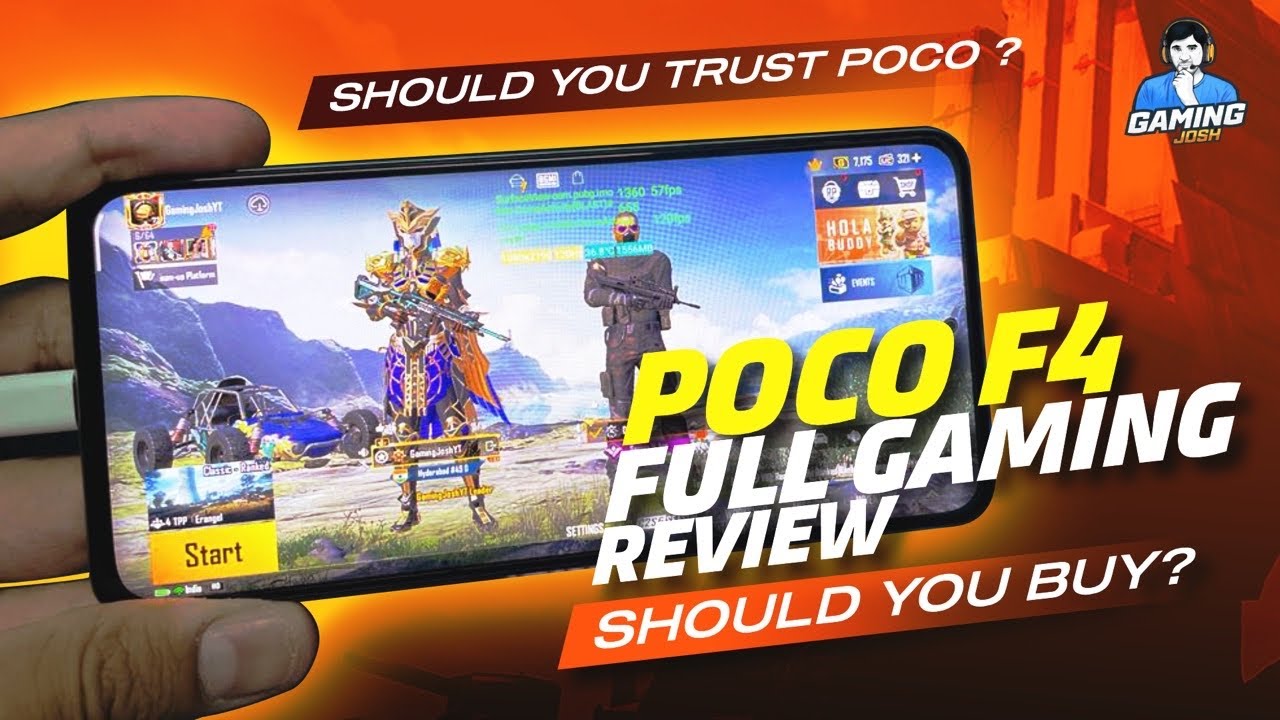 POCO F4 Full Gaming Review, BGMI Test with FPS Meter | Still Trust POCO?