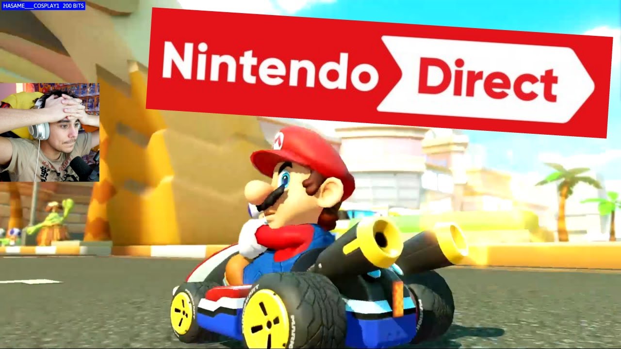 NINTENDO DIRECT RÉACTION (Mario Foot, Mario Kart, Xenoblade 3)