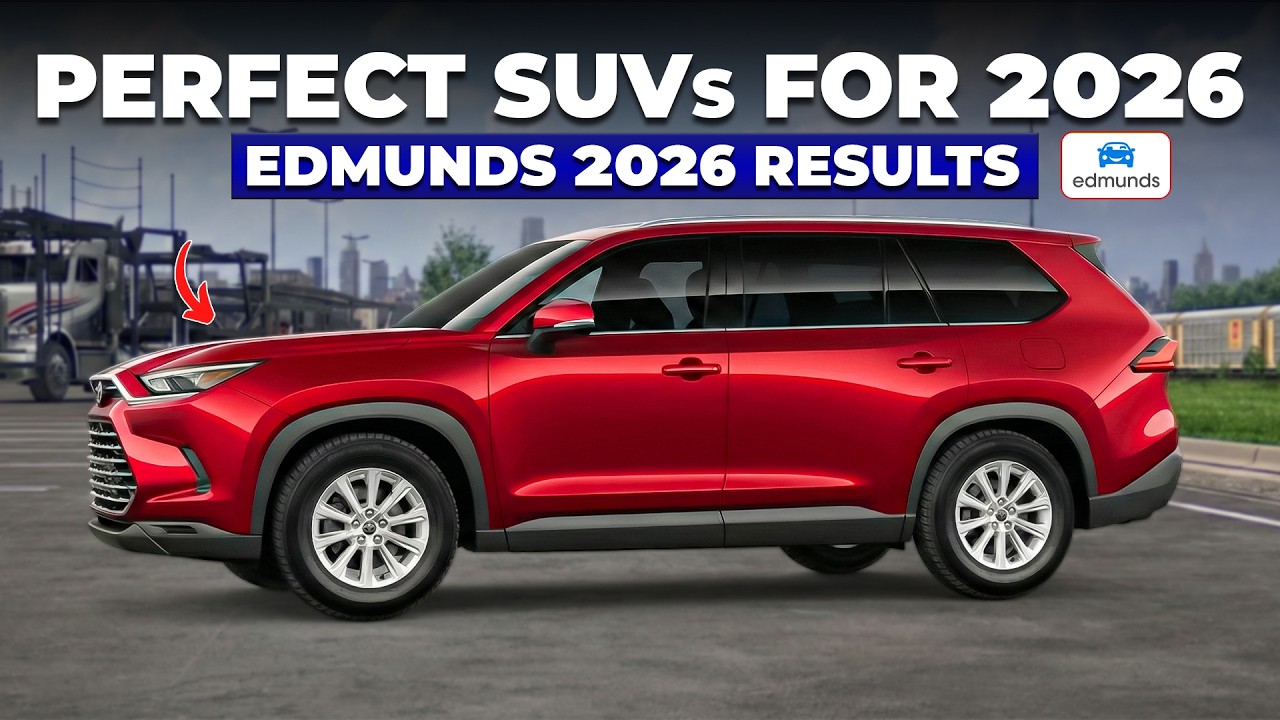 Edmunds Just Ranked the 12 BEST SUVs for 2026!