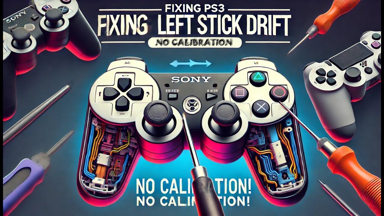 Fixing PS3 Controller Drift: Replacing the Left Stick Without Calibration Software