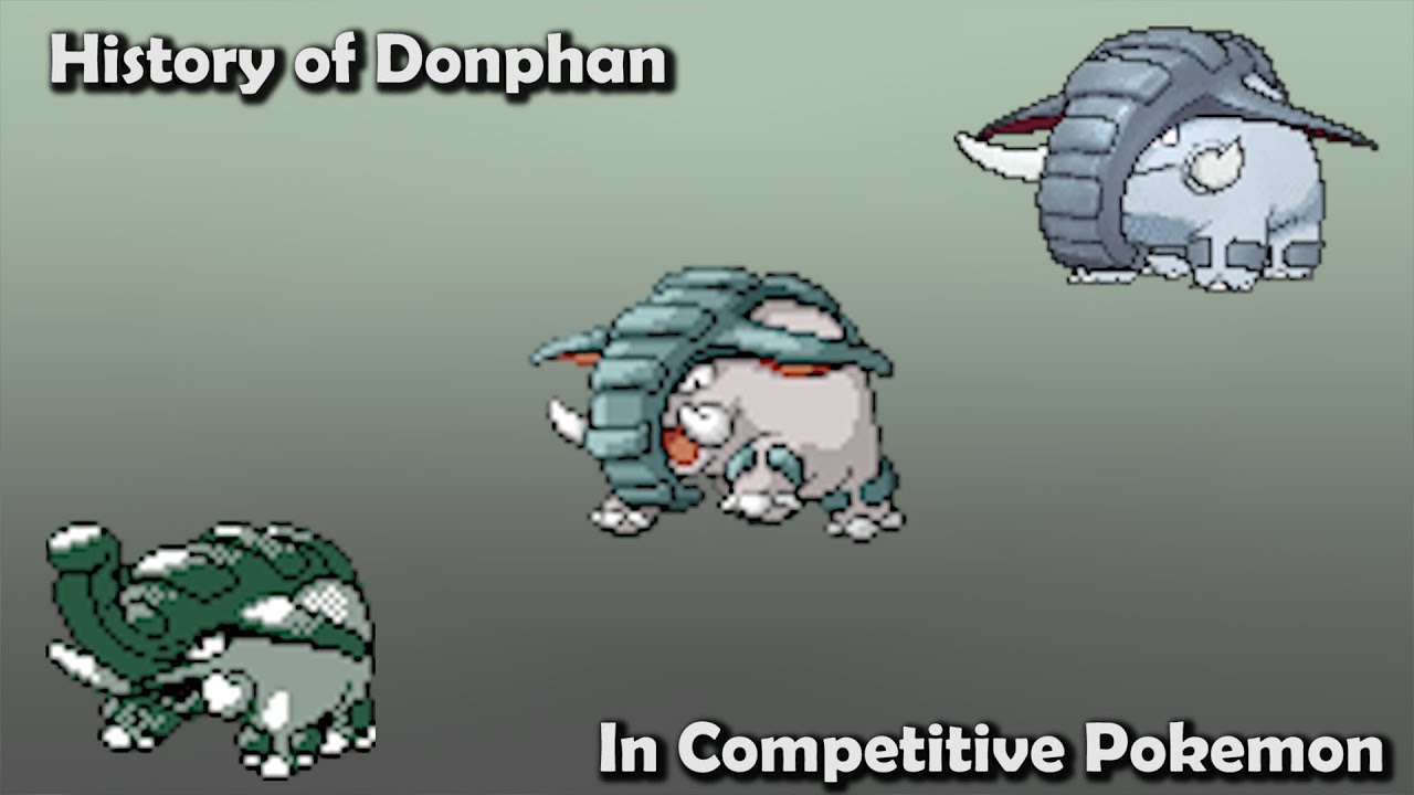 How GOOD was Donphan ACTUALLY? - History of Donphan in Competitive Pokemon (Gens 2-6)