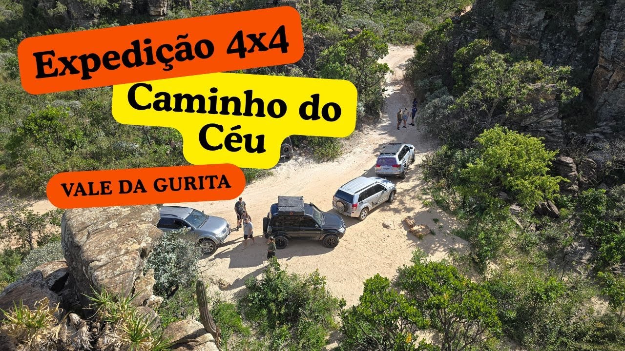 Expedição 4x4: Caminho do Céu e Vale da Gurita  em Delfinópolis MG