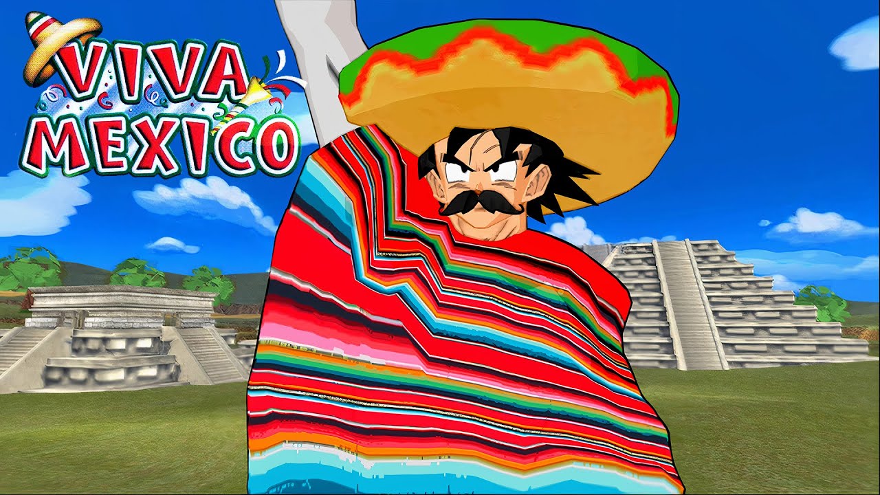 🌮 Goku Mexicano vs Trump  | Especial Mexico | Dragon Ball Z Budokai Tenkaichi 3 (HD)