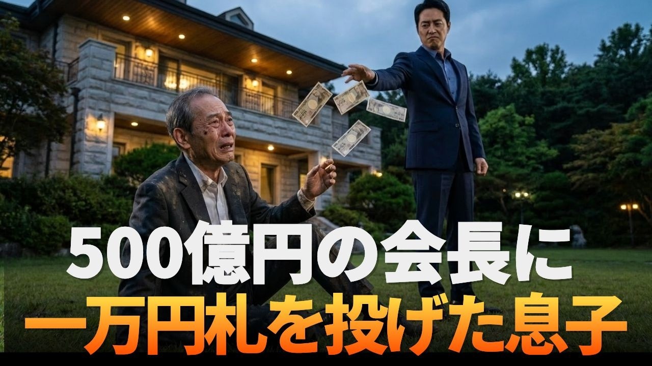 500億円の会長に一万円を投げた息子…最後に明かされた真実