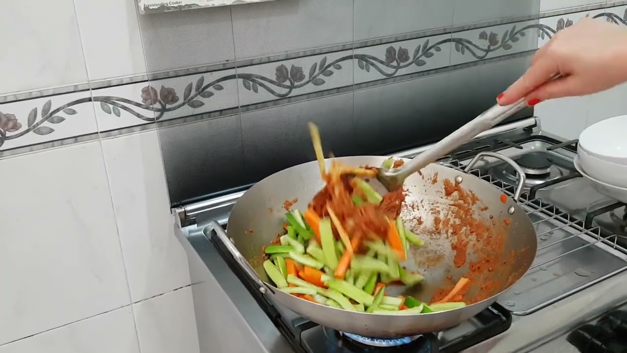 resep acar timun wortel bumbu kacang