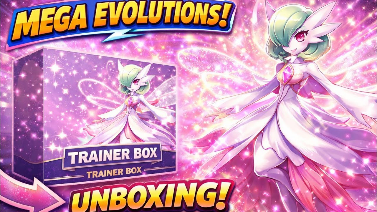 Pokemon Mega Evolution ETB opening 