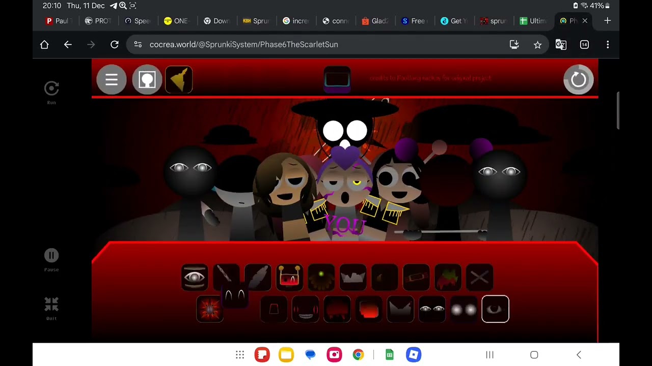 (SUPER LONG) Incredibox Sprunki Phase 6 : The Scarlet Sun [MIX AND REANIMATED]