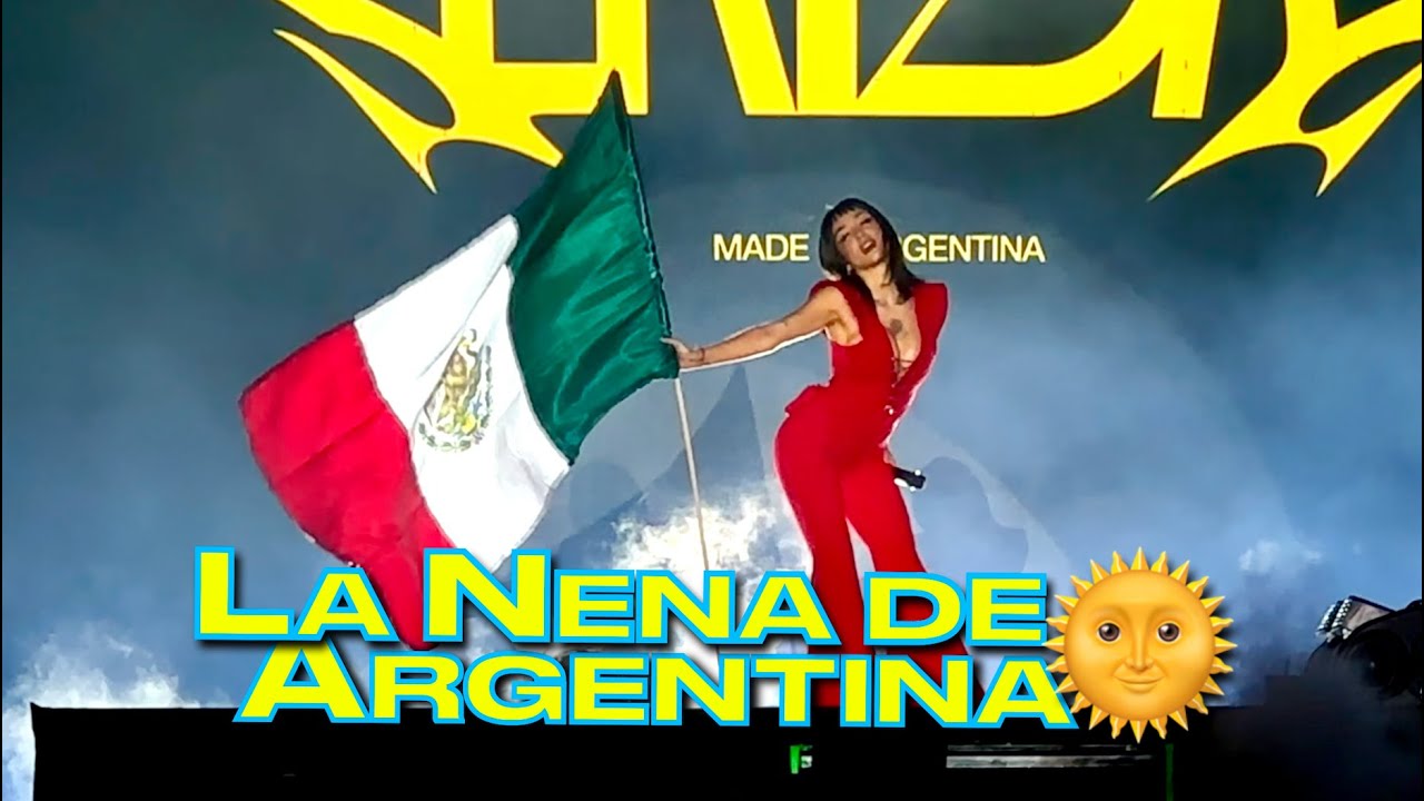 MARÍA BECERRA LA NENA DE ARGENTINA ALUCINANTE EN VIVO MÉXICO