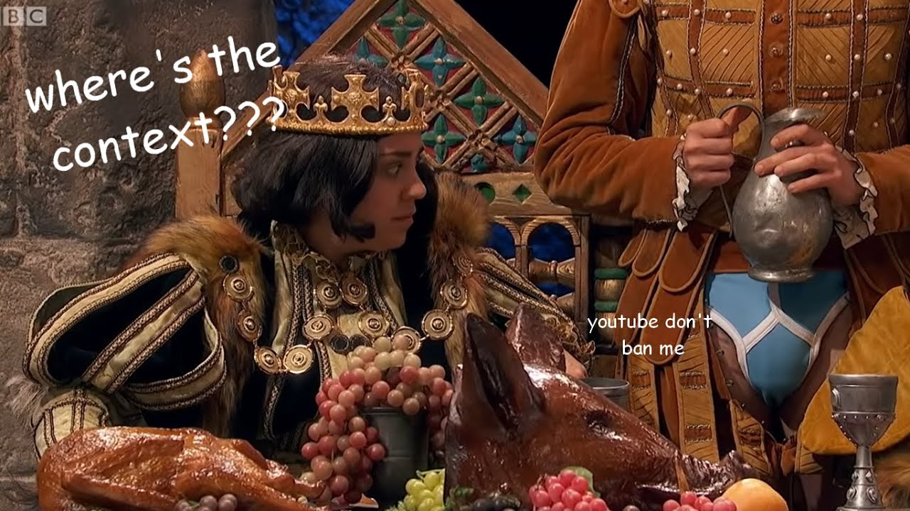 the goes wrong show out of context