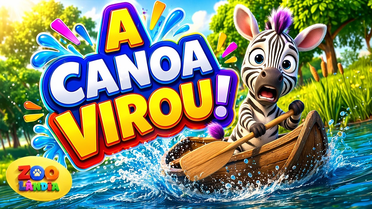 A canoa virou | Canção Infantil – Bichos Amigos