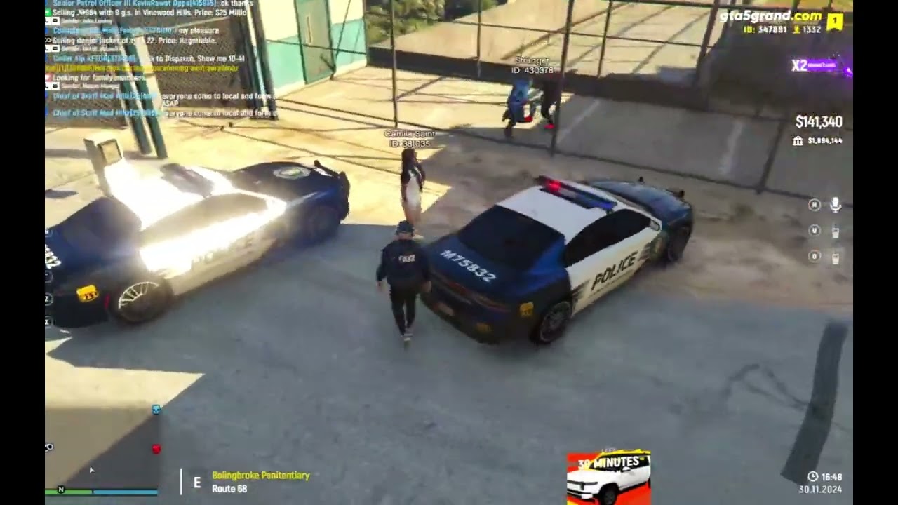 Grand RP LSPD Arrest Training For Cadets