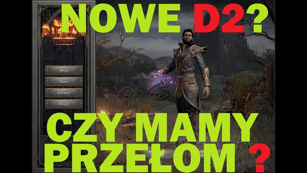 PRZEŁOM W DIABLO 2 SĄ NOWOŚCI ??? D2R DIABLO 2 RESSURECTED