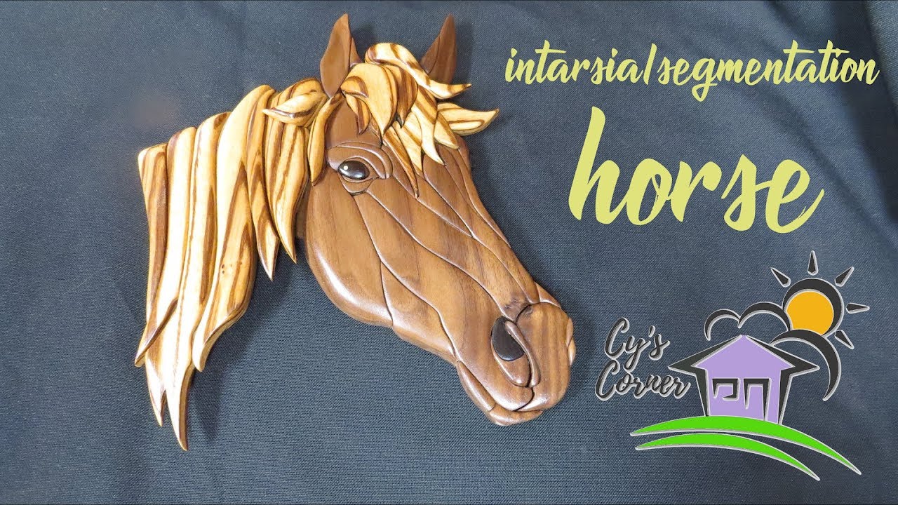 Intarsia/Segmentation Horse