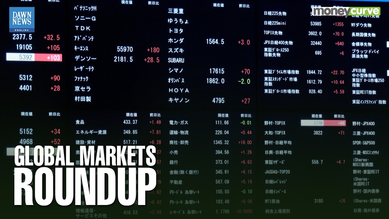 Markets Roundup: Asian Stocks Hit Record Highs on Peace Hopes | Dawn News English