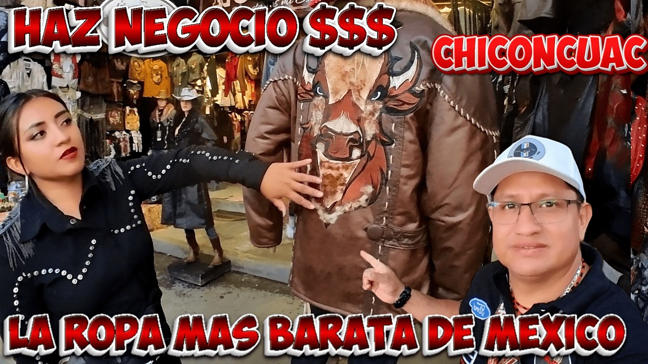 🔥 PRECIO 💲 de Rebaja en toda la Ropa de temporada ( CHICONCUAC) super TIANGUIS mas barato de México