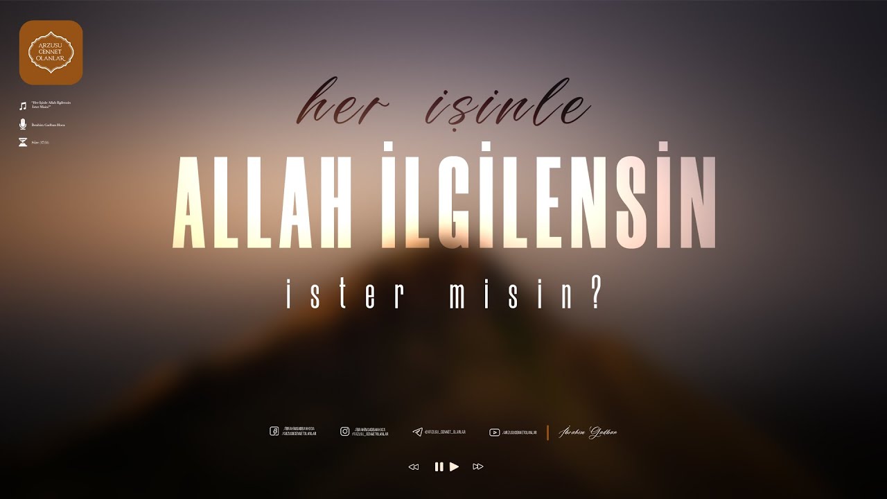 Her İşinle Allah İlgilensin İster Misin? | İbrahim Gadban Hoca