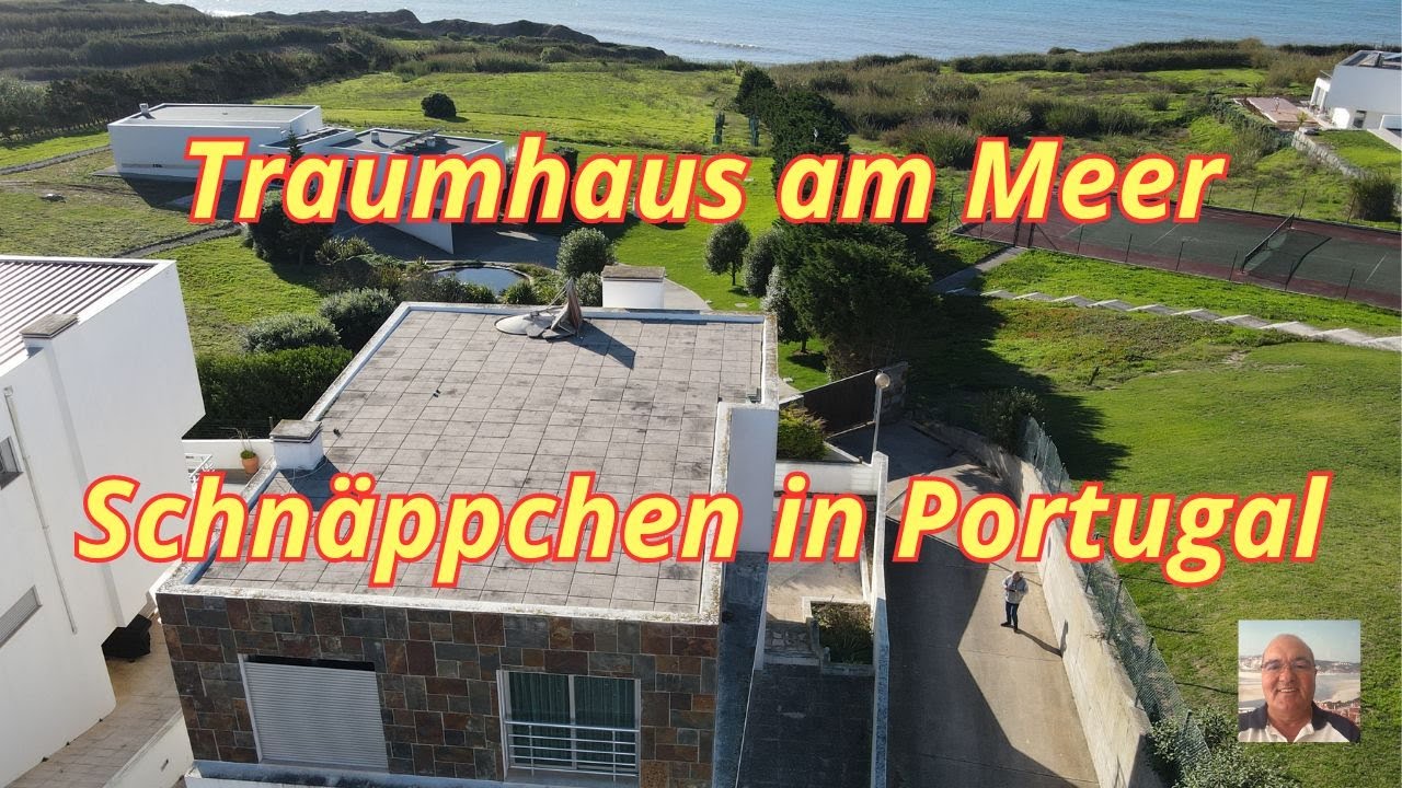 Meeresrauschen inklusive: Preiswertes Traumhaus am Strand in Portugal