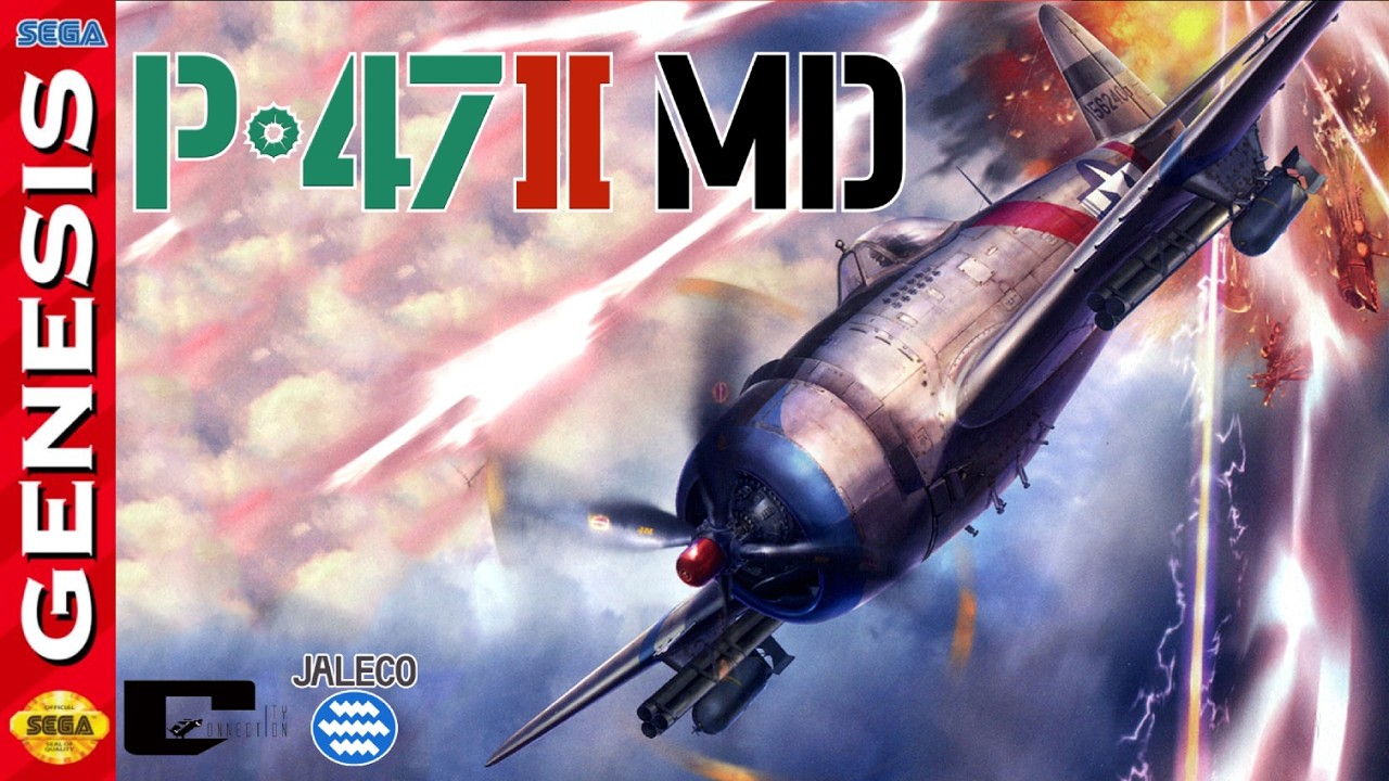 P-47 II MD - The Freedom Star [Sega Genesis | Mega Drive] Longplay