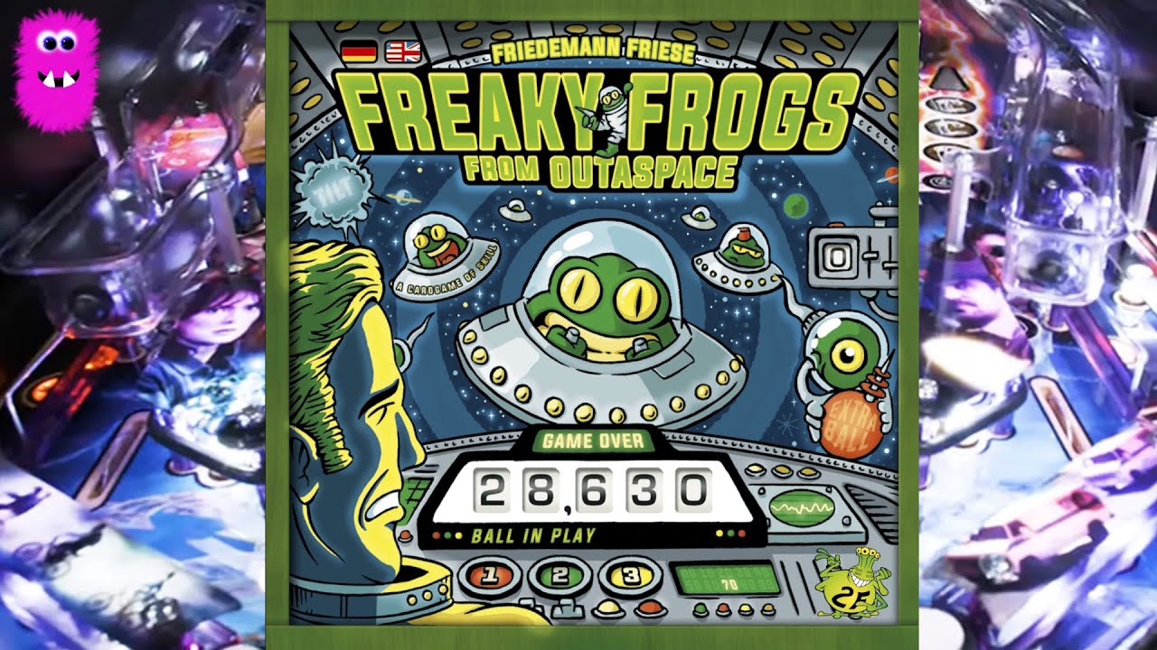Freaky Frogs From Outaspace, Playthrough - we have our own pinball machine