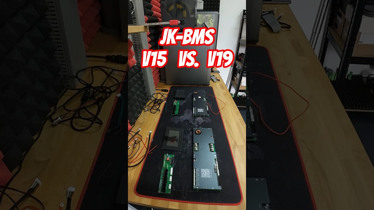 JK Bms V19 Vs. V15 - Czy warto kupić nowego BMS-a Od JK #jk #bms #magazynenergii #powerwall #shorts