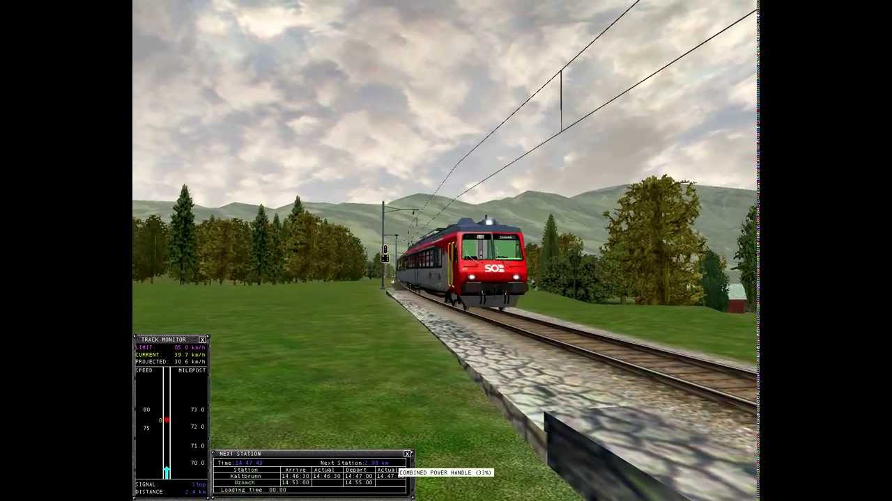 MSTS - SOB - Südostbahn - 06 - Kaltbrunn - Uznach