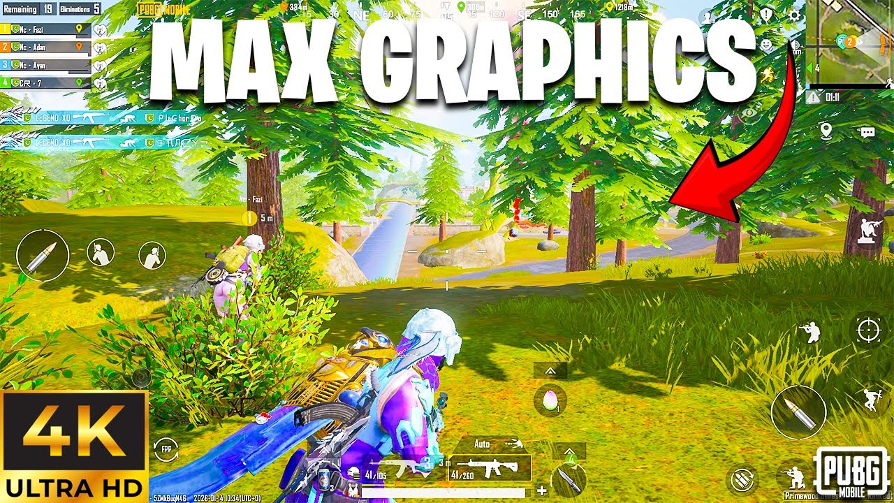 PUBG MOBILE TEST ON RYZEN 5 5600 | RX6600XT | HDR+120 FPS | UPDATE 4.2 | GAMELOOP 64 BIT