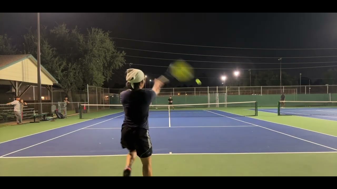 Tennis Rallies above 5 shots! Intense set game with Leo