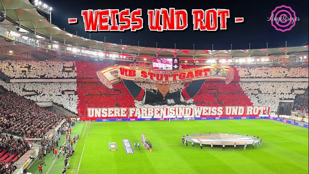 29.01.2026 - VfB ⚪️🏆🔴 | EL Choreo ● WEISS UND ROT